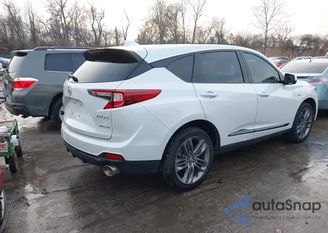 2021 Acura Rdx A-Spec Package z USA, uszkodzony, nr VIN 5J8TC2H6XML035093